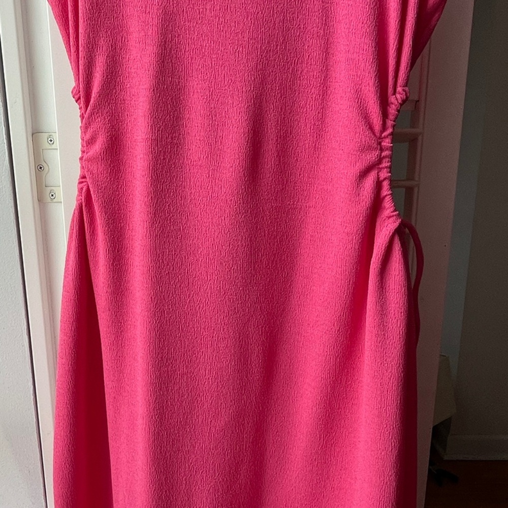 And Now This Women's Sleeveless Pink Dress.  Size M